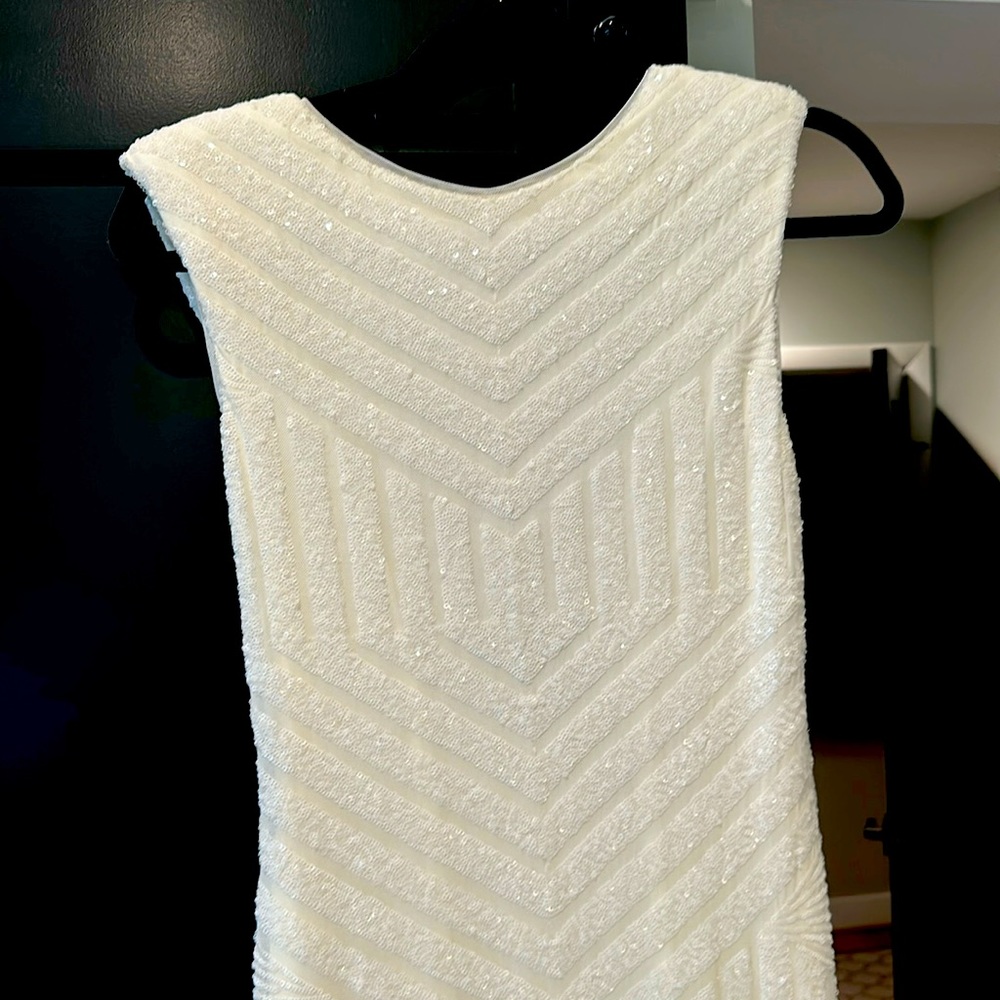 Vera Wang White Formal Gown